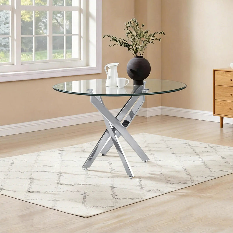 Modern Round Table For Dining Room by Unique Piece Furniture