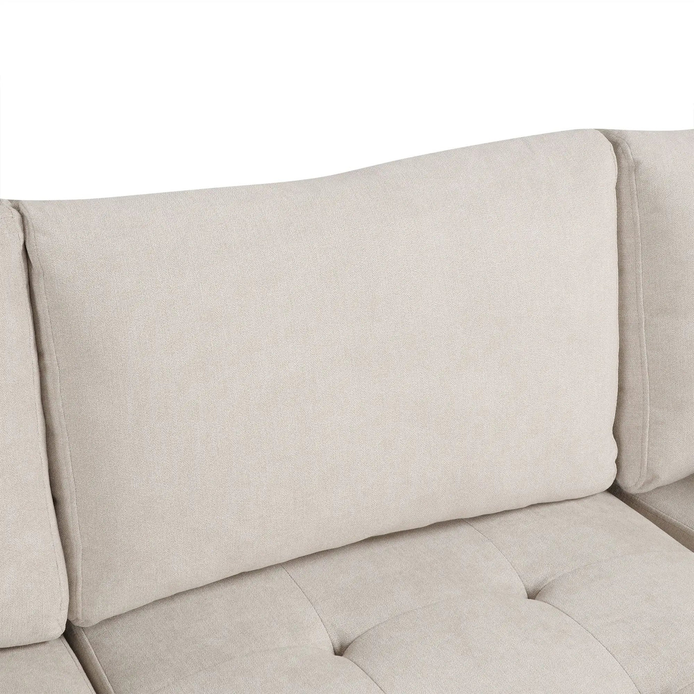 Oversized Sectional Sofa U-Shaped Sofa Couch Pull-Out Sofa Bed With Two Throw Pillows For Living Room by HouseOfZazla