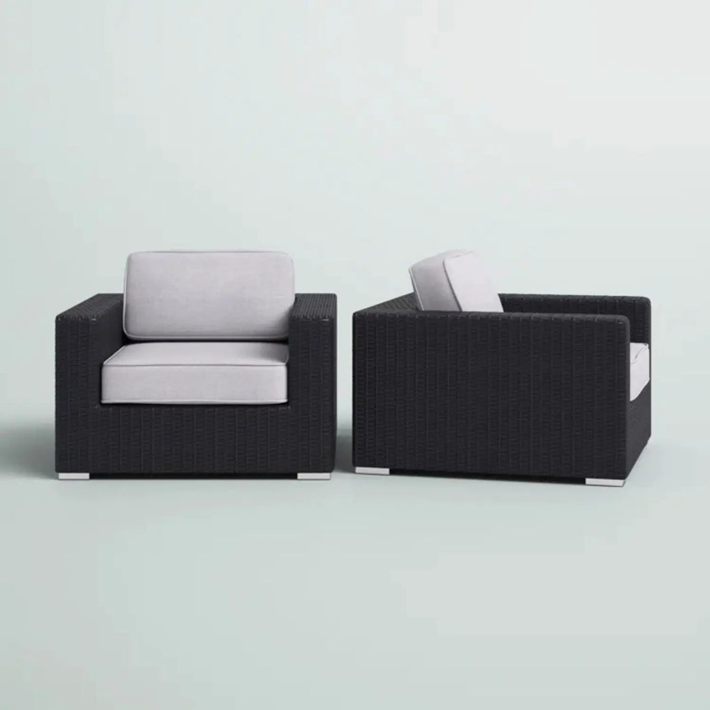 Patio Chair With Cushions Stylish Design by HouseOfZazla