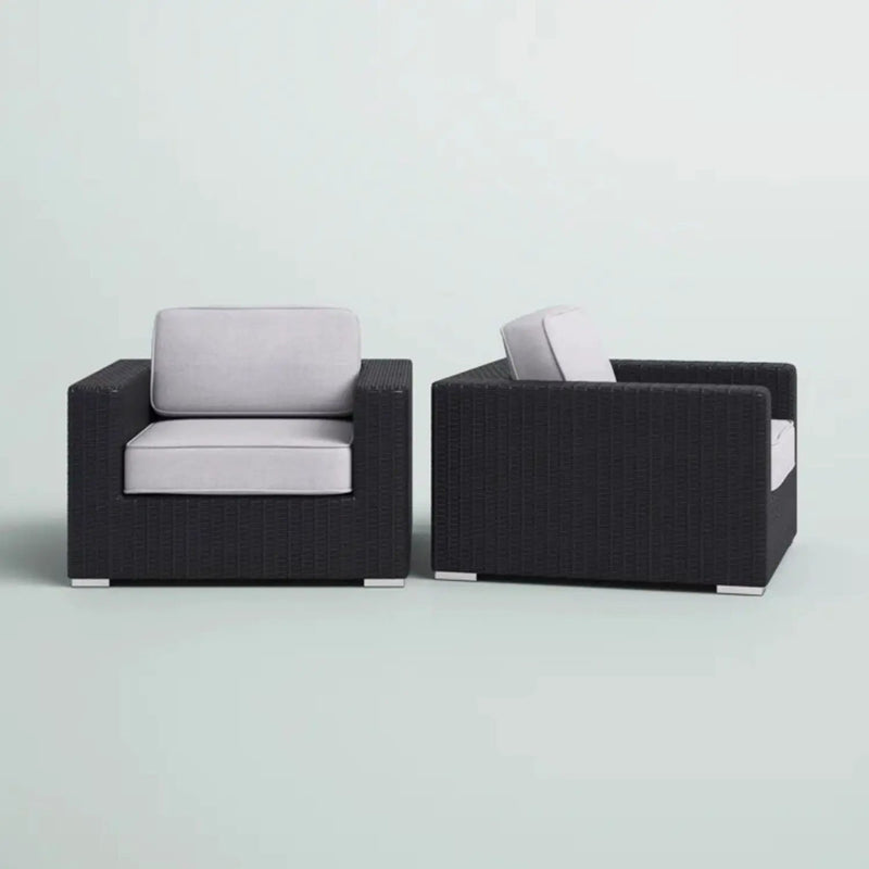 Patio Chair With Cushions Stylish Design by HouseOfZazla