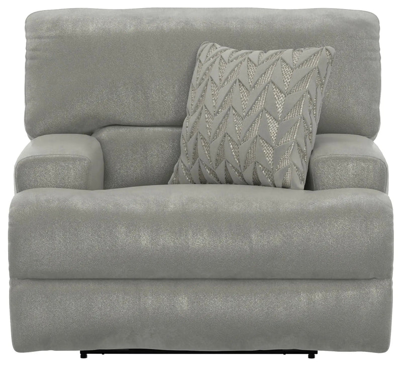 Renaldo - Power Recliner With Zero Gravity Recline - Stone by Unique Piece Furniture