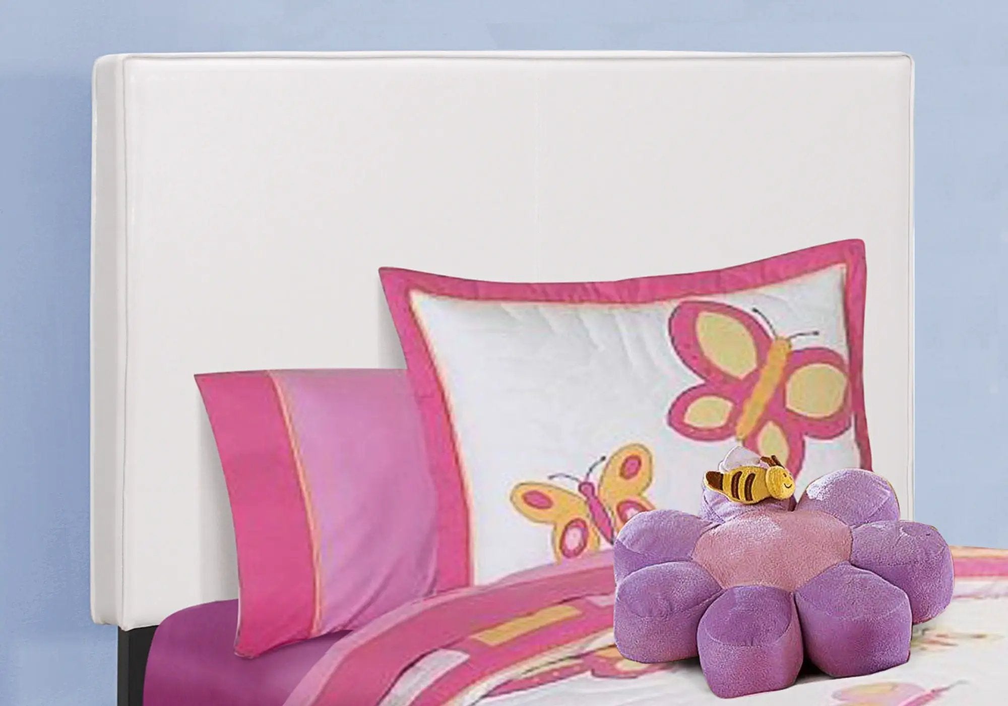 Bed, Upholstered, Transitional by HouseOfZazla