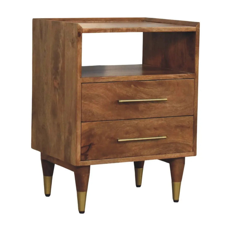 Solid Wood Valenza Nightstand by HouseOfZazla