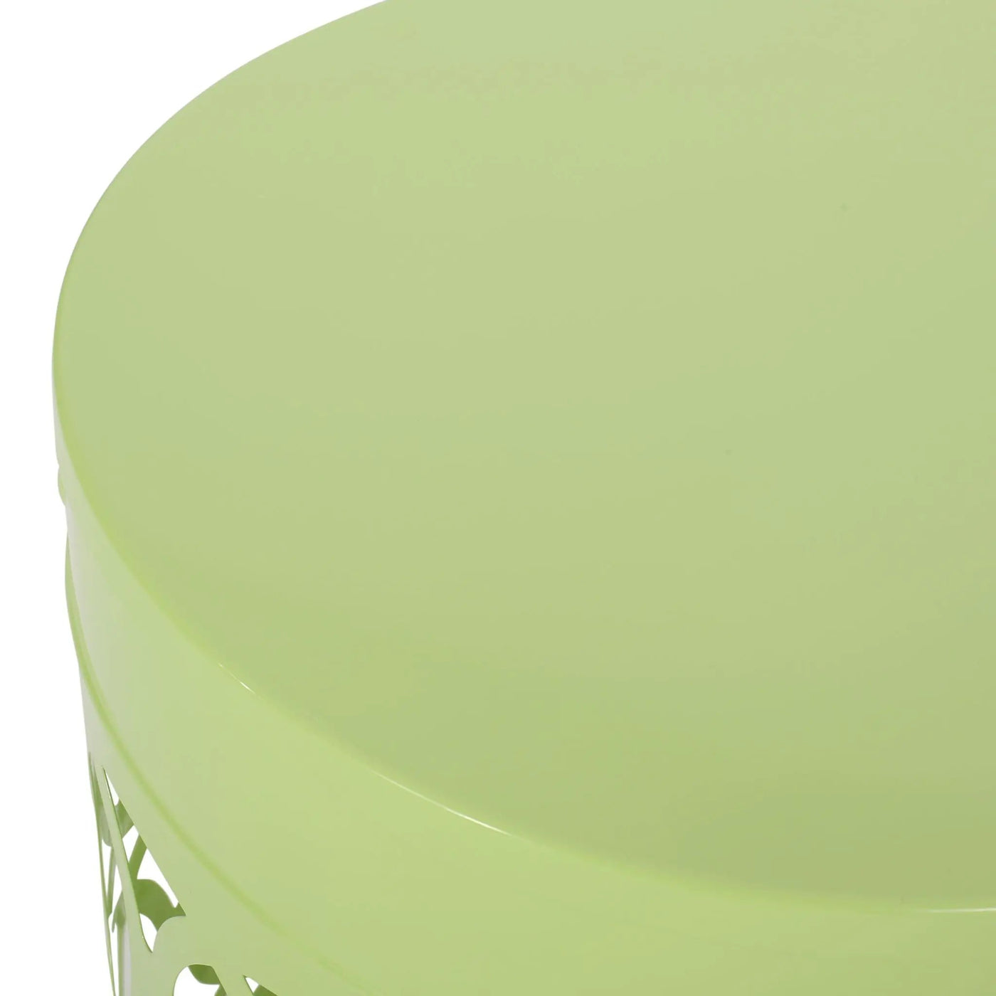 Outdoor Metal Large End Table, Modern Design by HouseOfZazla
