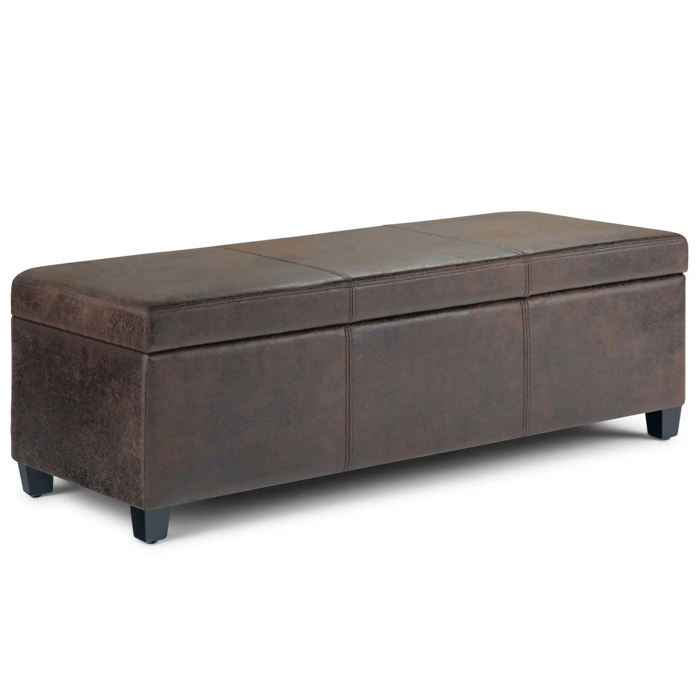 Avalon - Contemporary Storage Ottoman Bench by HouseOfZazla
