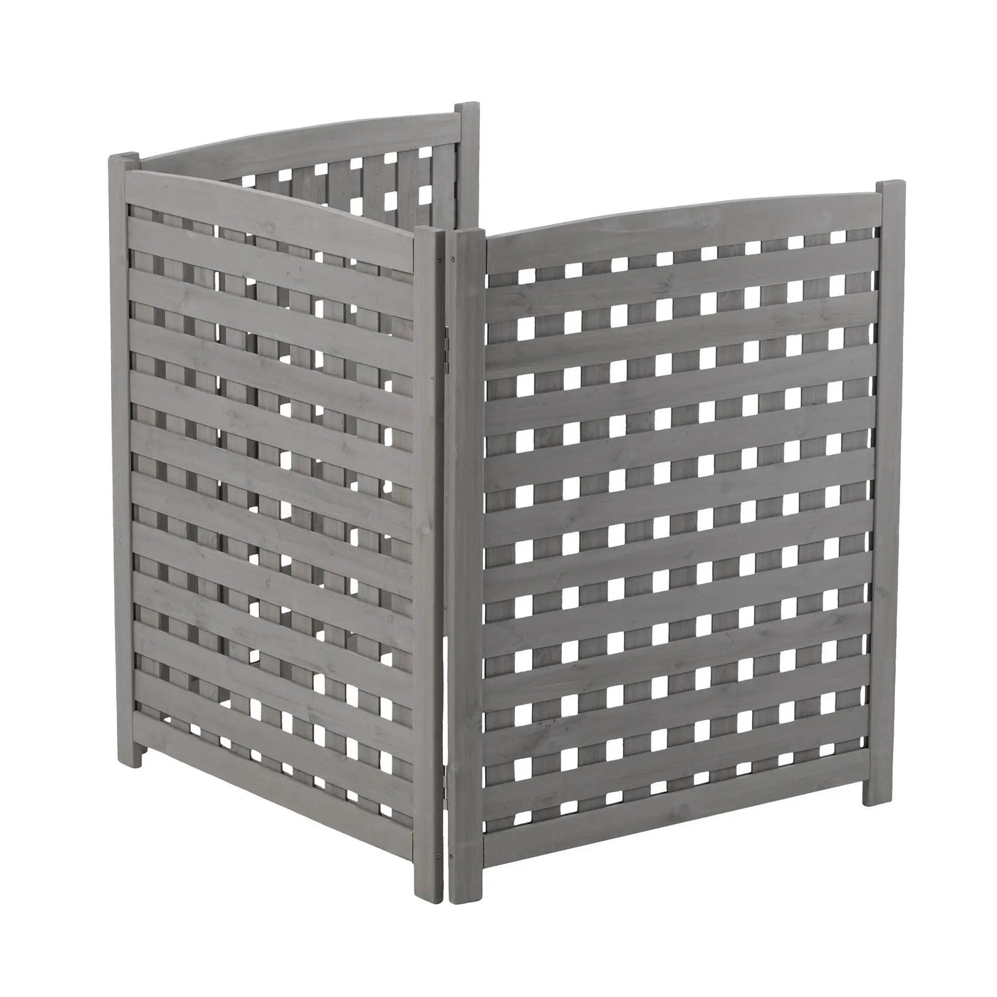3 Panel Outdoor Air Conditioner Fence Screen by HouseOfZazla