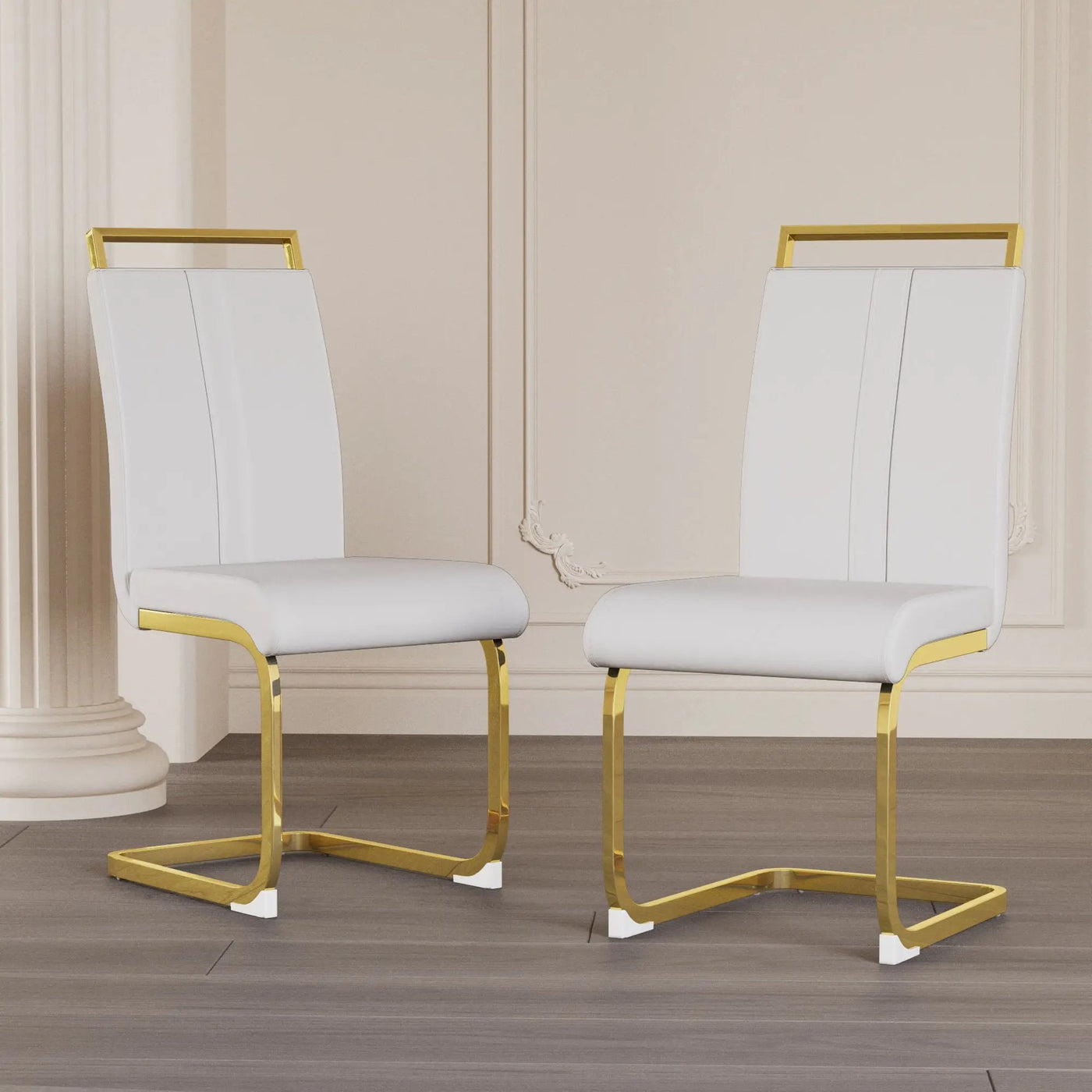 Side Dining Room Chair, Padded Seat High Back by HouseOfZazla