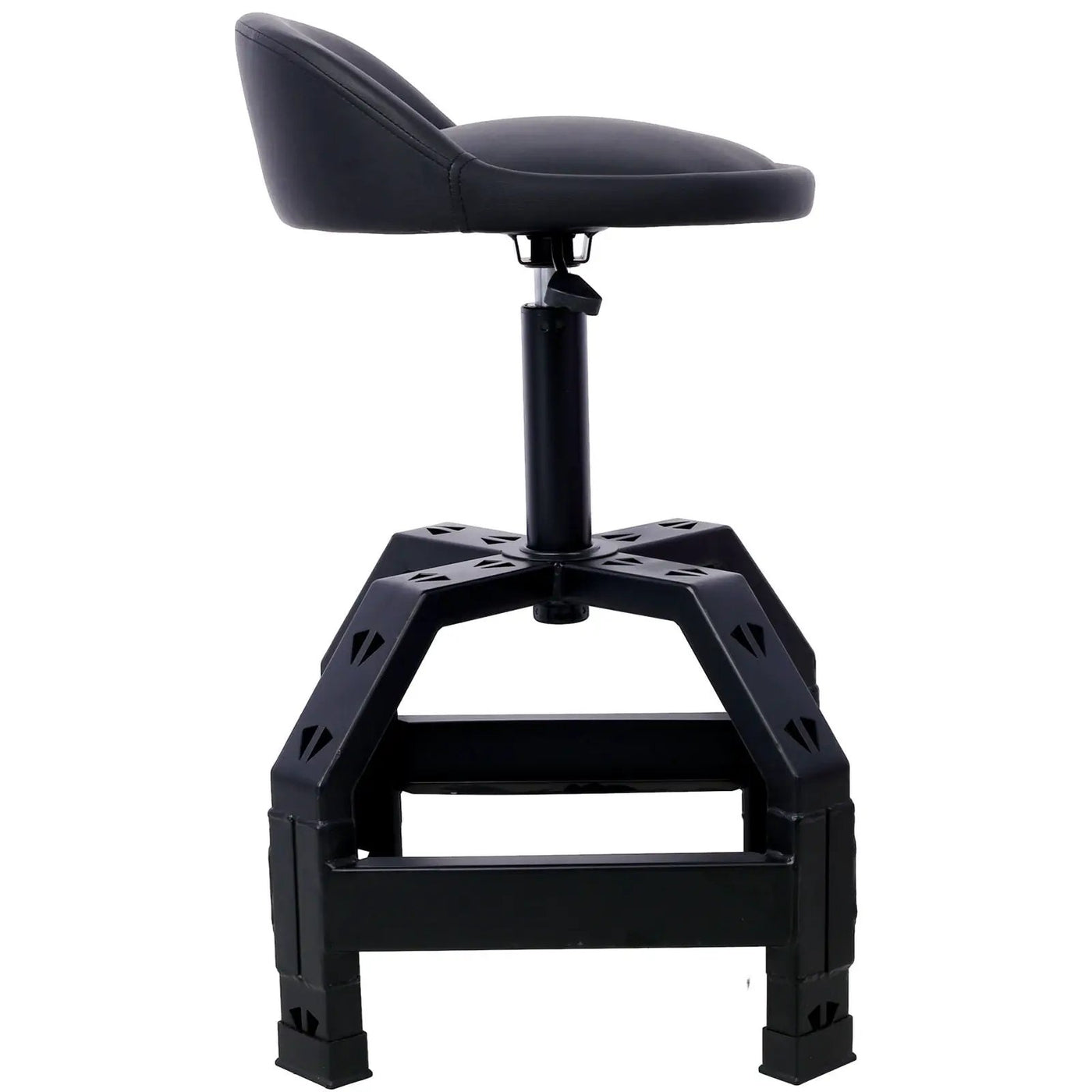 Pneumatic 360 Degree Swivel Stool, Mechanics Rolling Creeper Seat, Heavy Duty Mechanics Stool by HouseOfZazla