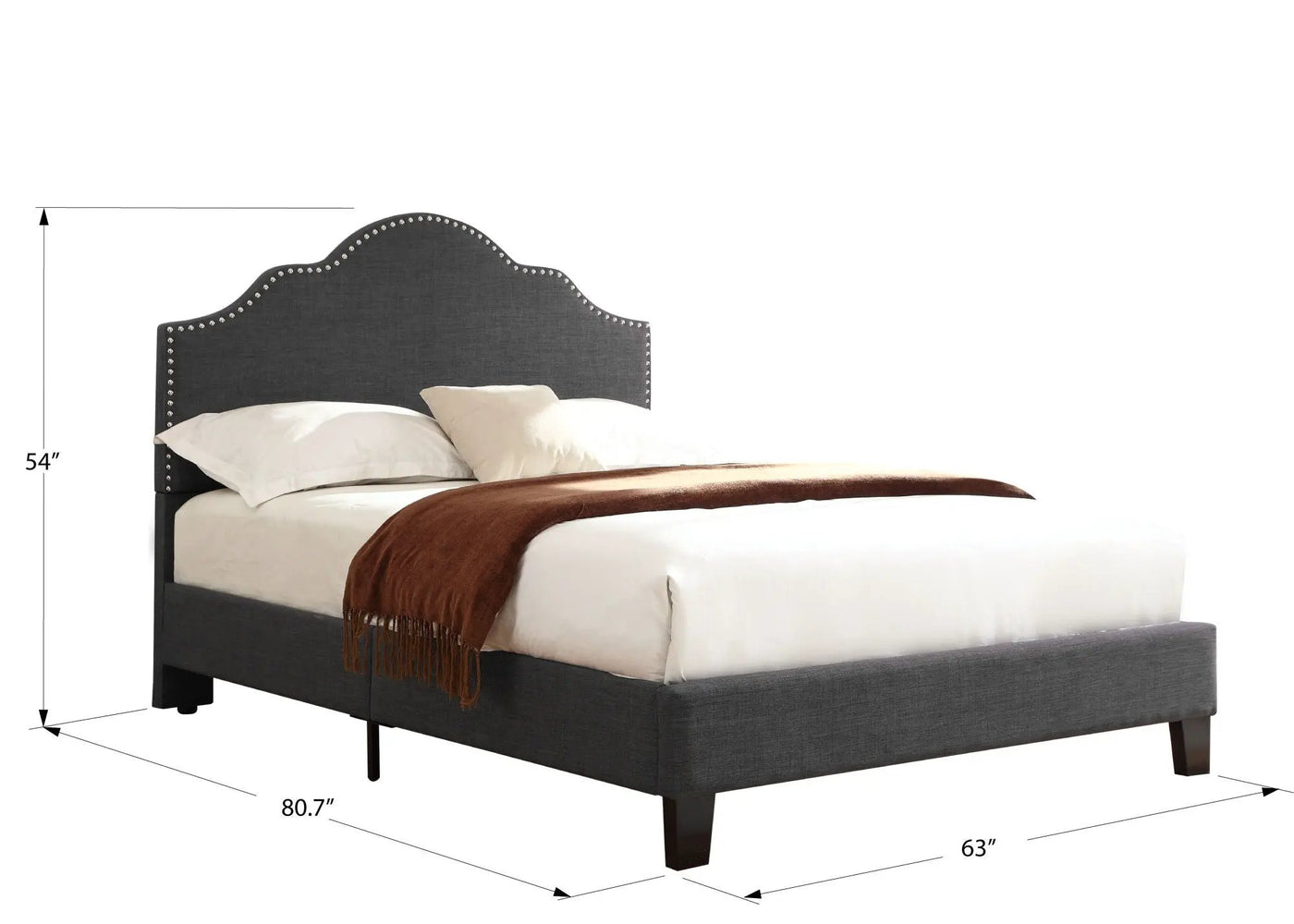 Kopa - Fabric Upholstered Bed by Unique Piece Furniture