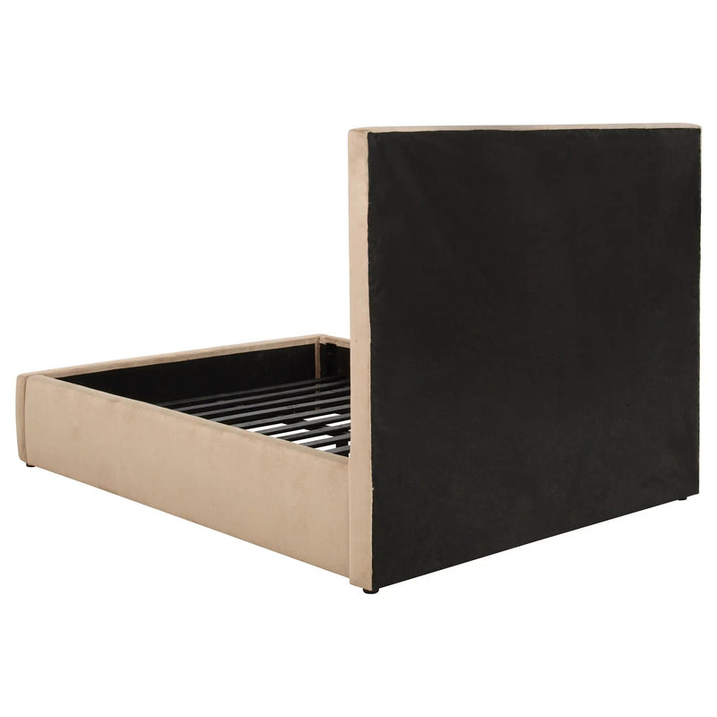 Lawson 54-inch Upholstered Full Platform Bed Light Saddle by Unique Piece Furniture