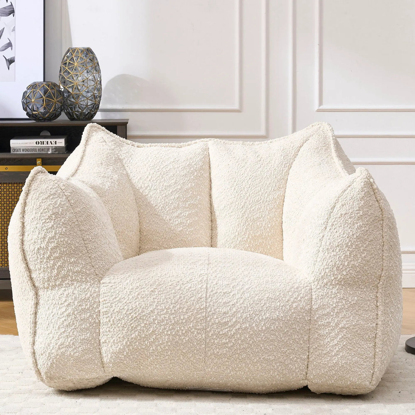 Comfortable Chenille Sofa Chairs With Highly Resilient Foam by HouseOfZazla
