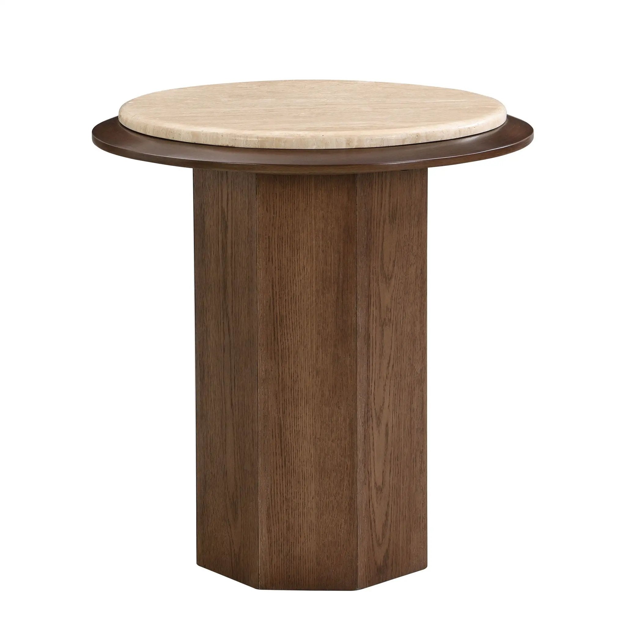 Kasha - End Table - Walnut by HouseOfZazla