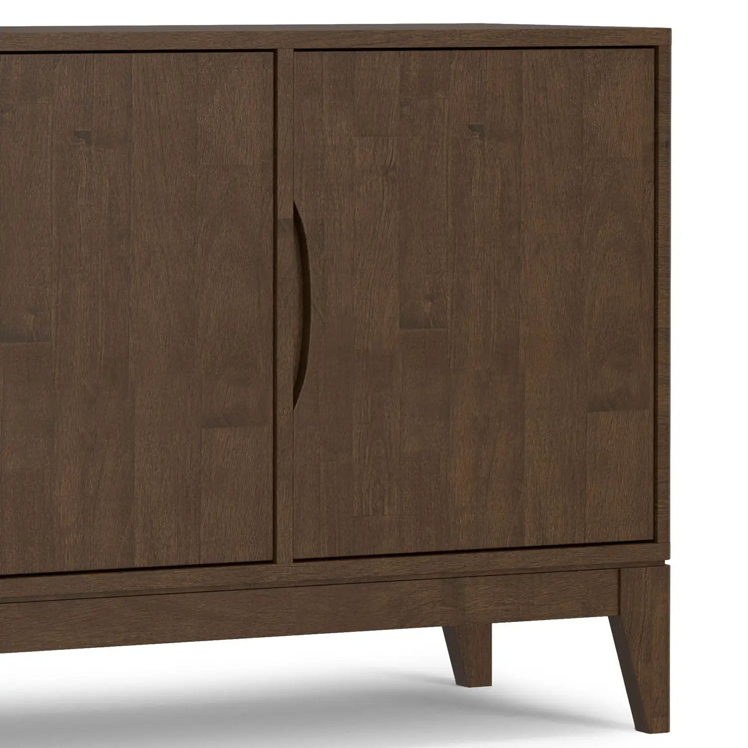 Harper - 3 Door Sideboard Buffet / Storage Cabinet - Walnut Brown by HouseOfZazla