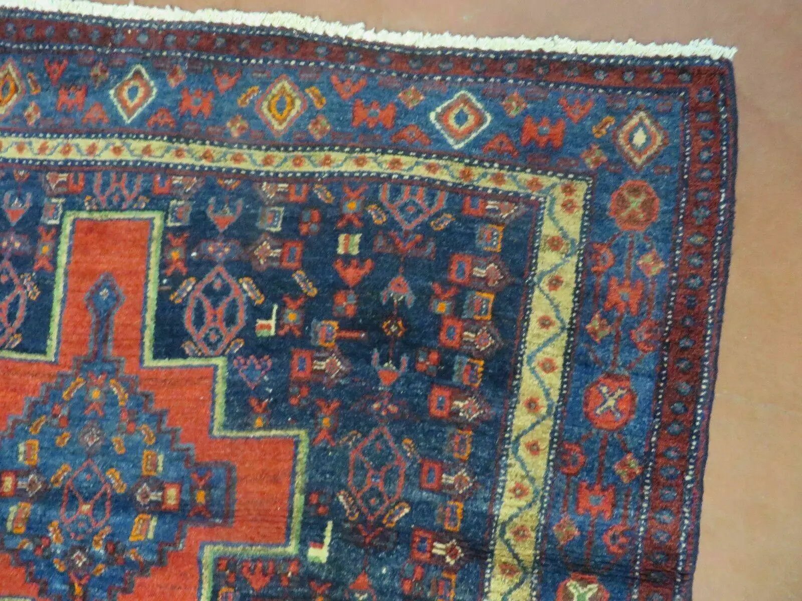4' X 7' Antique Handmade Turkish Wool Rug Nice # 638 by Jewel Rugs