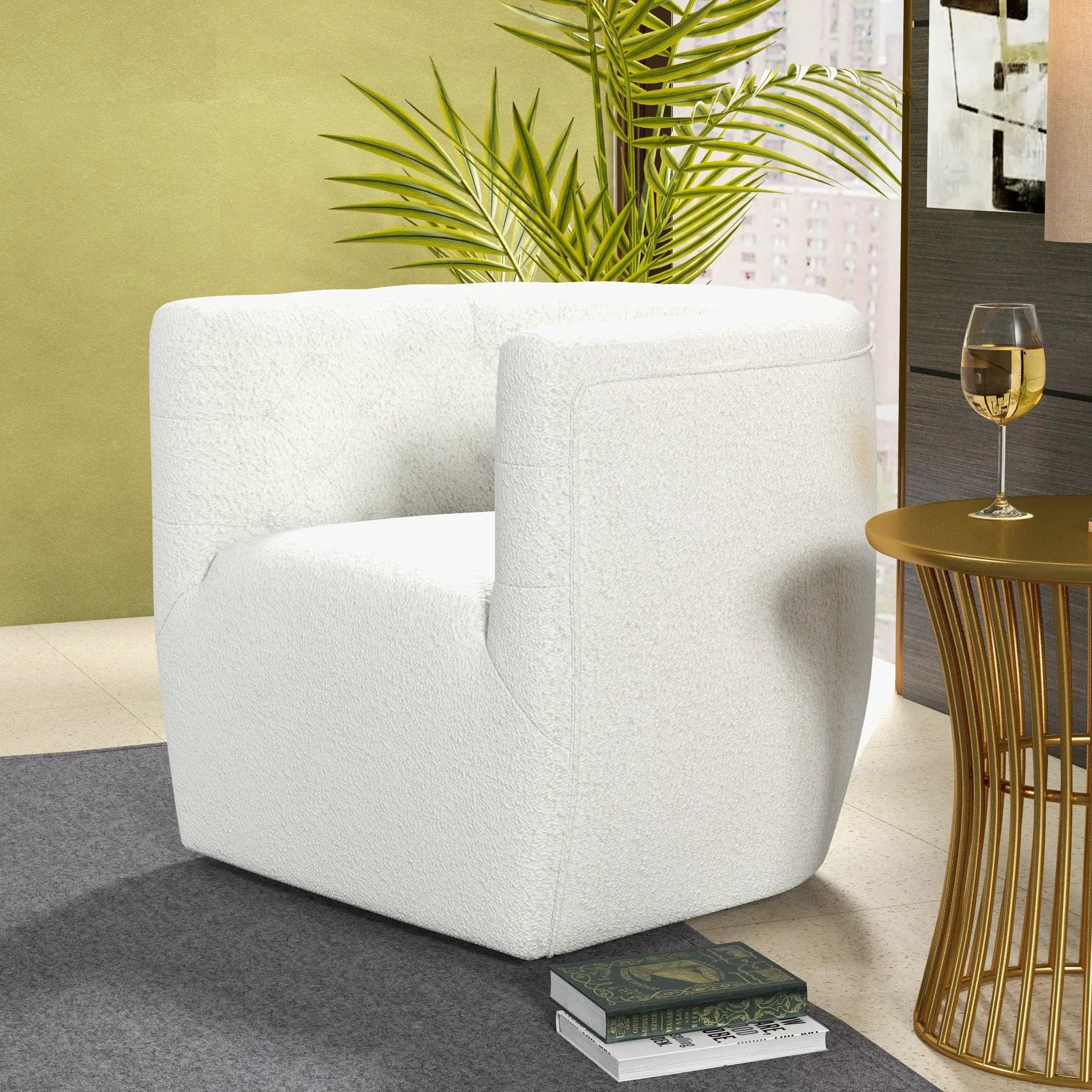 Delaney - Ergonomic Design Swivel Chair by Unique Piece Furniture