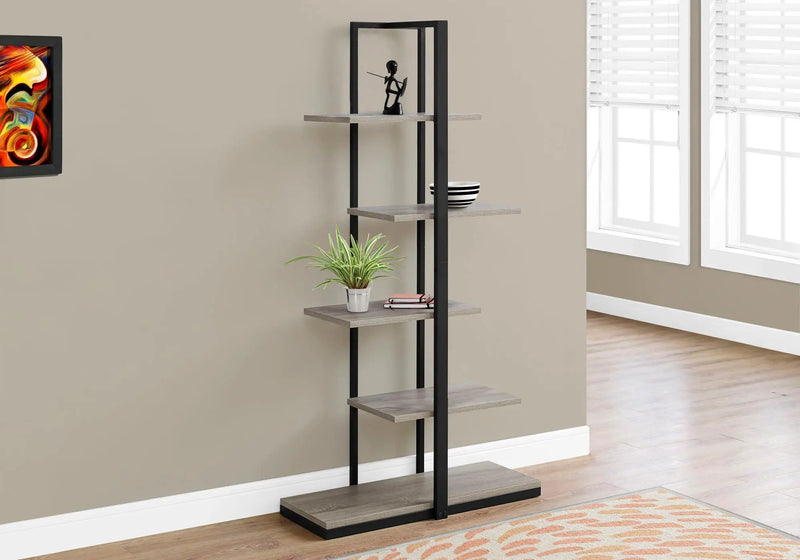 Bookshelf, Bookcase, Etagere, 5 Tier for Office, Contemporary & Modern by HouseOfZazla