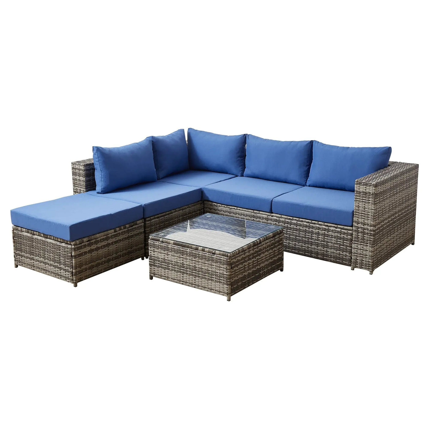 Patio Sofa With Cushions by HouseOfZazla