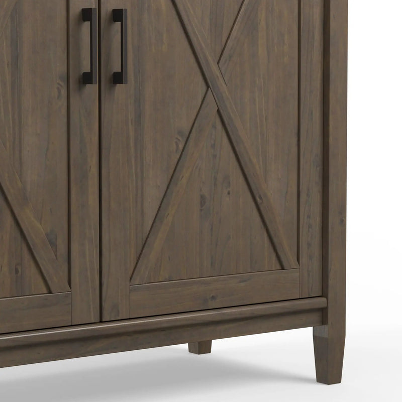 Ela - Medium Storage Cabinet - Smoky Brown by Unique Piece Furniture