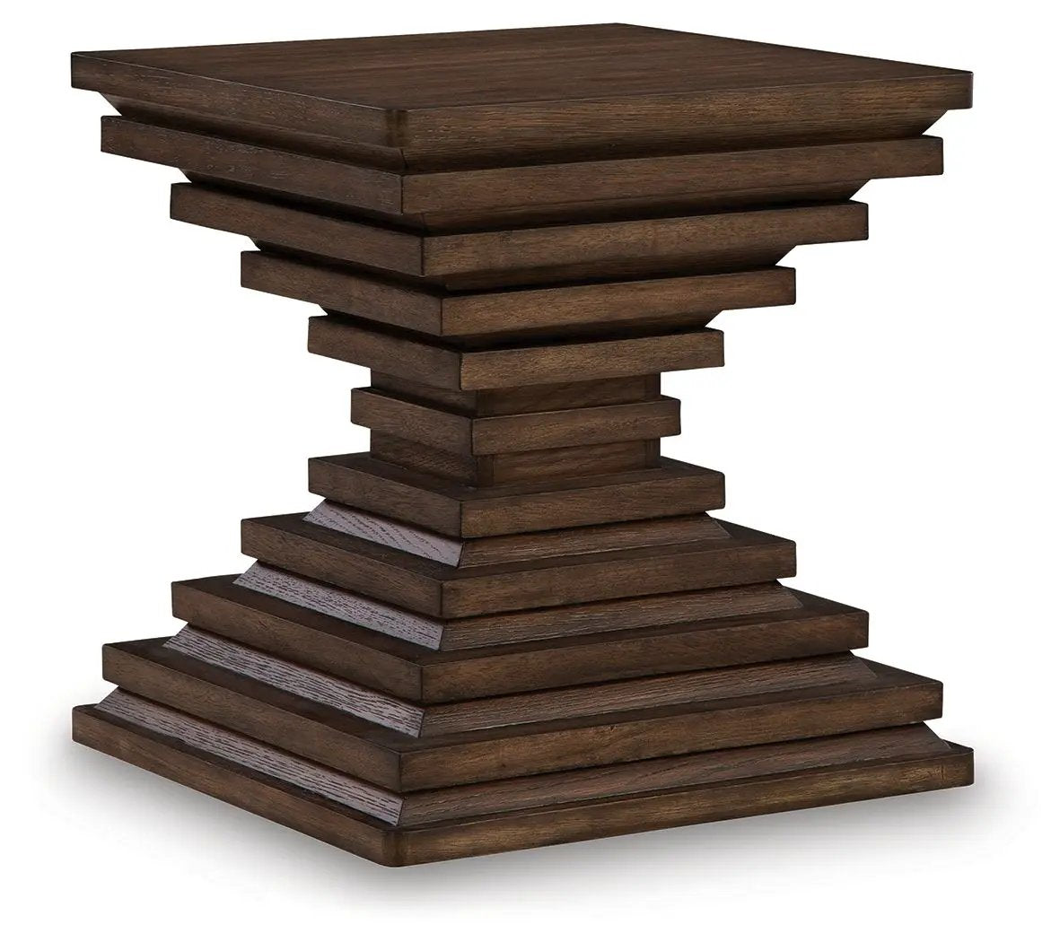 Hannodream - Square End Table - Warm Brown by Unique Piece Furniture