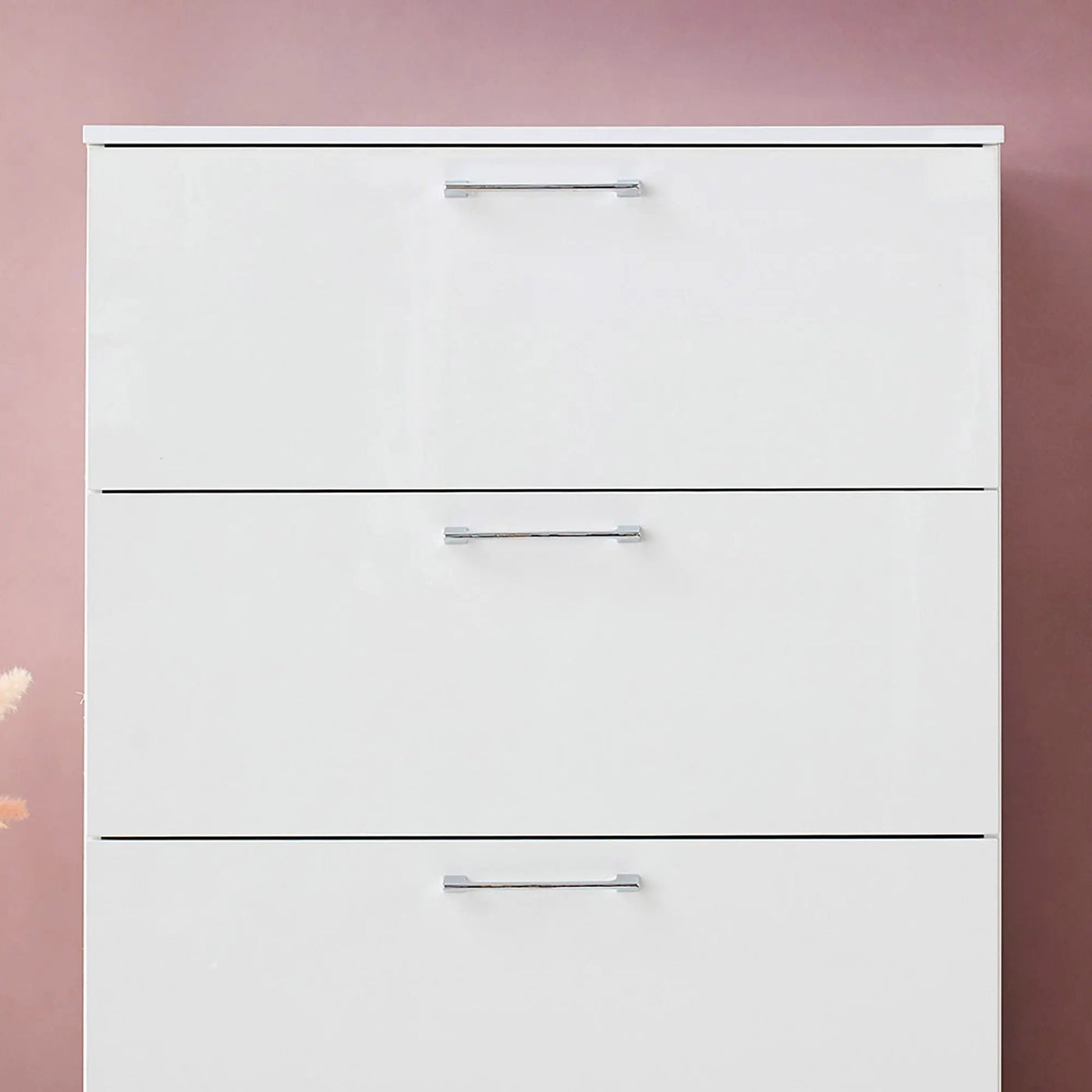 Bliss - Glossy 4 Drawer Jumbo Chest With Extra Deep Storage by HouseOfZazla
