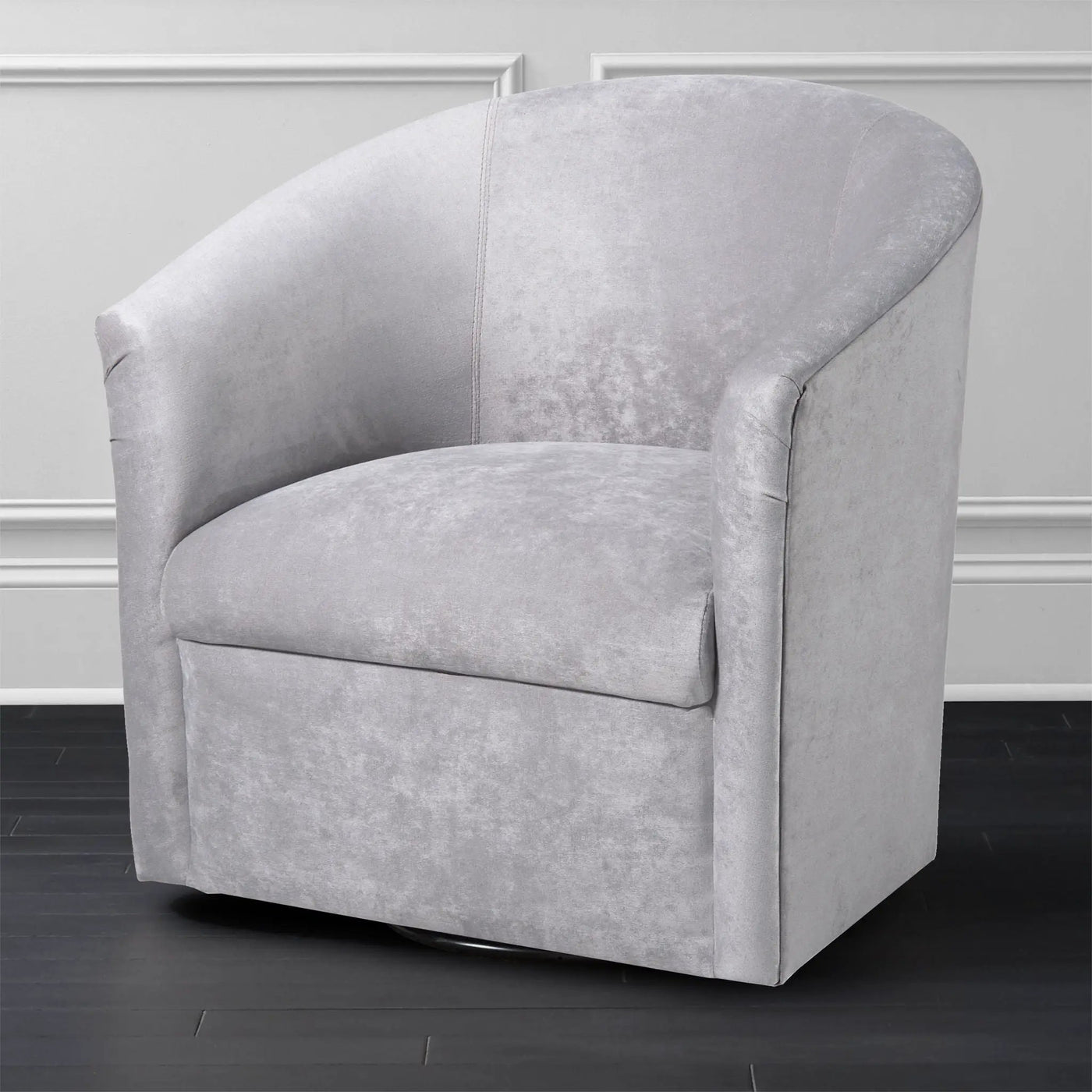 Eden - Swivel Chair With Upholstery And Hardwood Frame by HouseOfZazla
