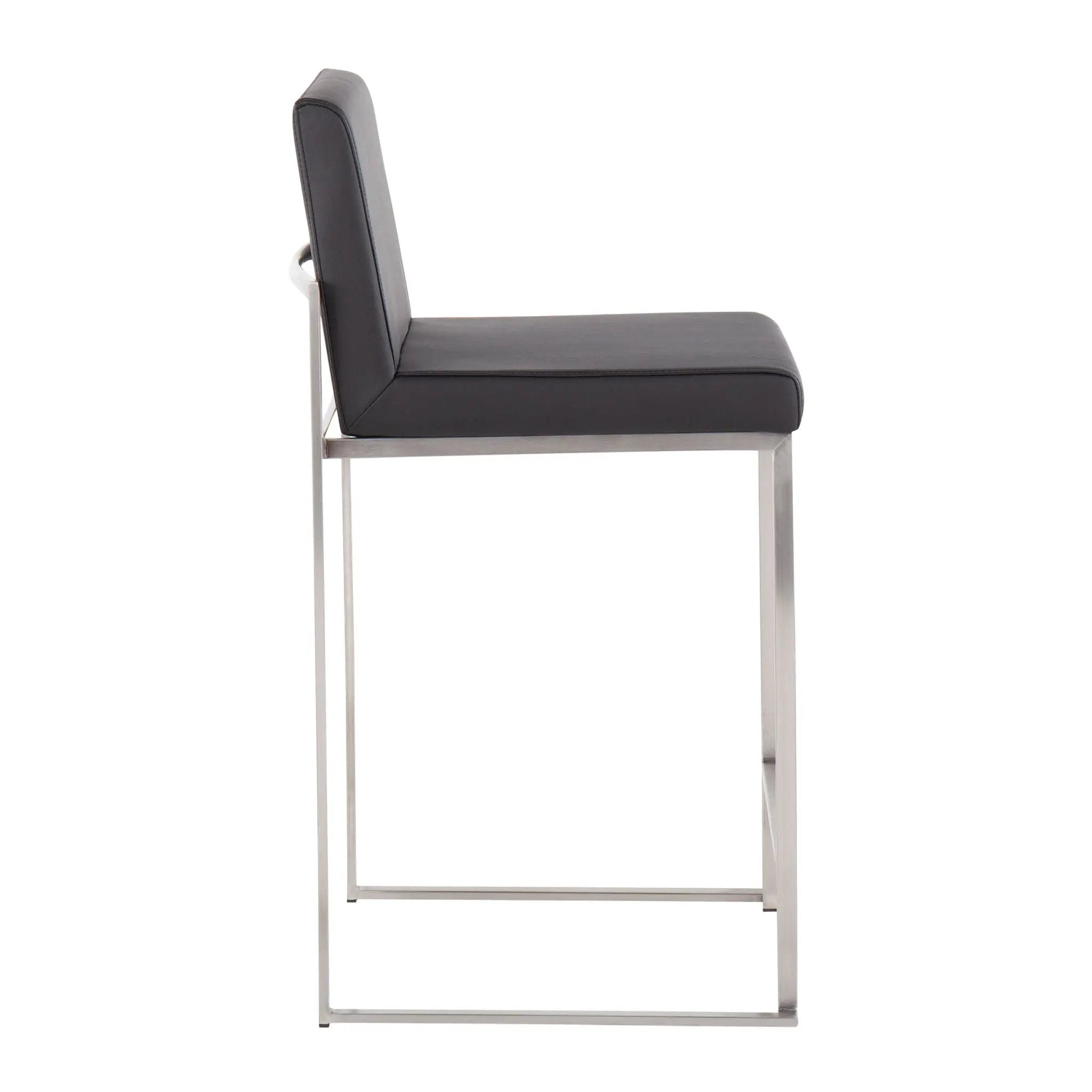 Fuji - Contemporary High Back Counter Stool, Functional Design by HouseOfZazla