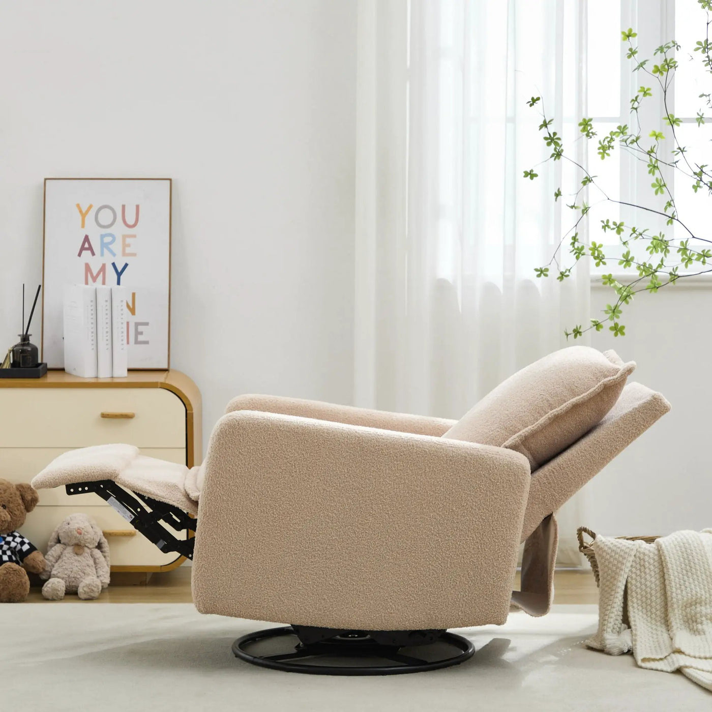 Swivel Rocker Glider Recliner Chair by HouseOfZazla