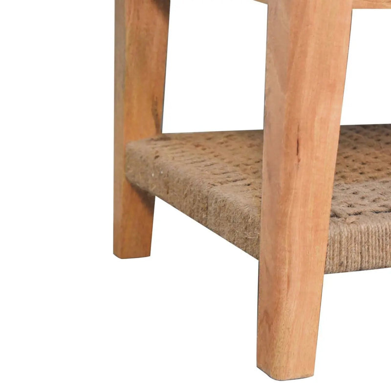 Rope 1 Drawer Table by HouseOfZazla