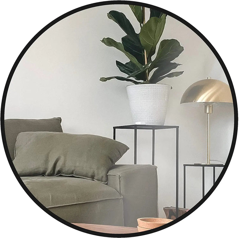 24 Inch Round Bathroom Mirror by HouseOfZazla