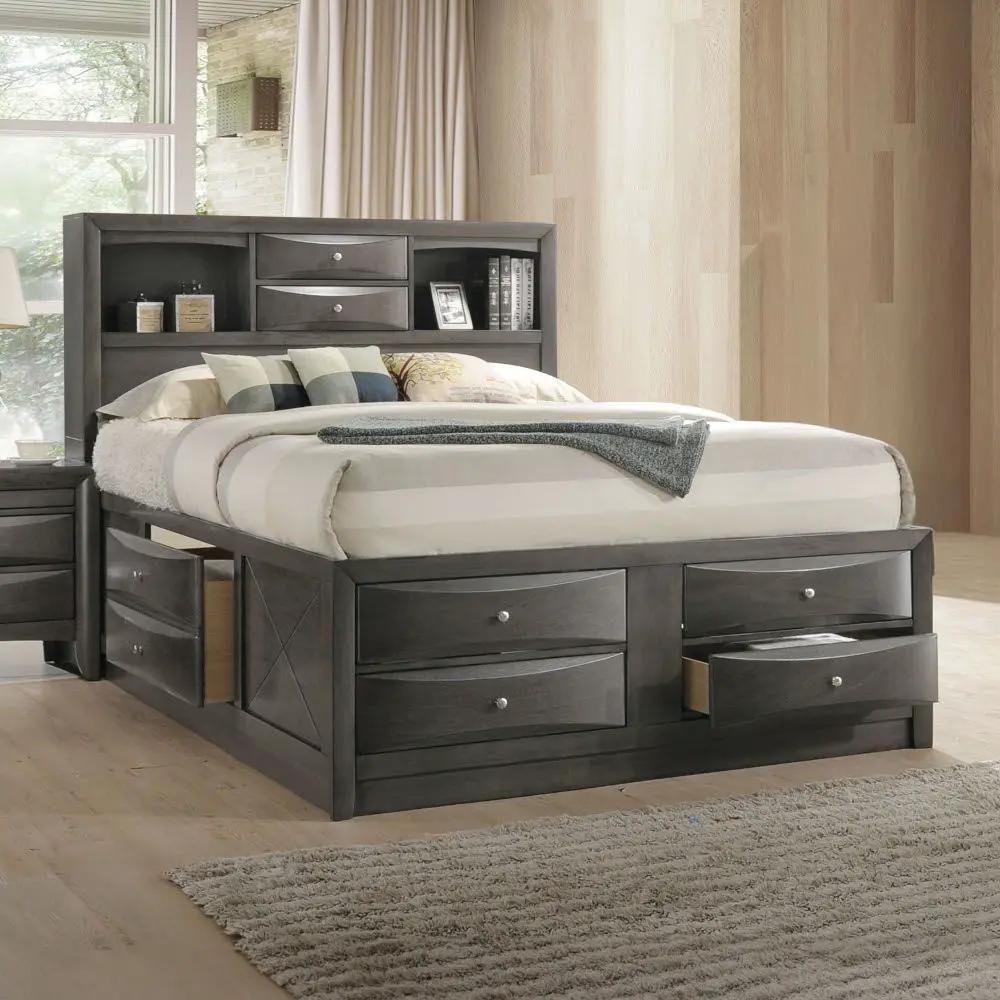 Ireland - Bed w/Storage by Unique Piece Furniture