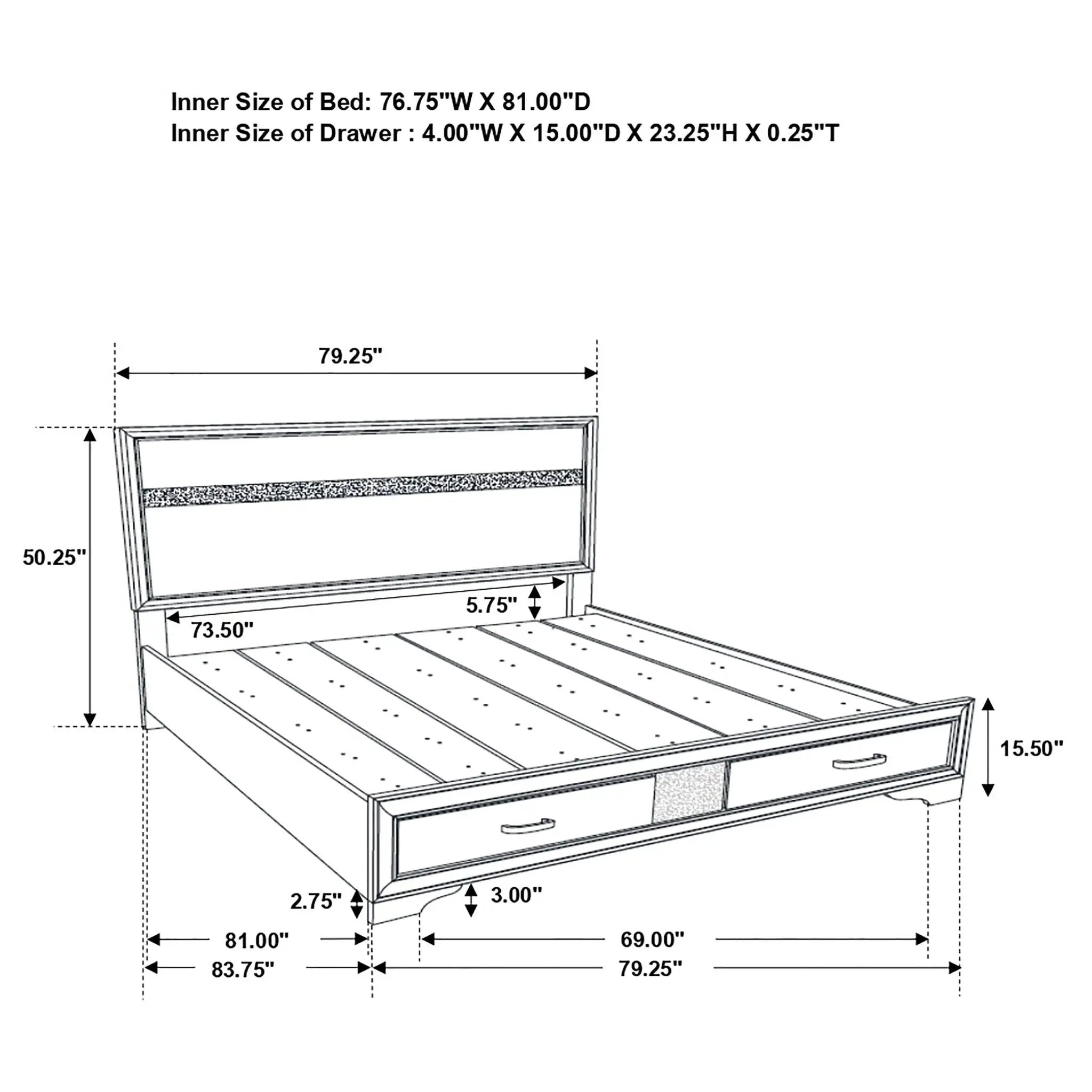 Annie - 4 Piece Bedroom Set
