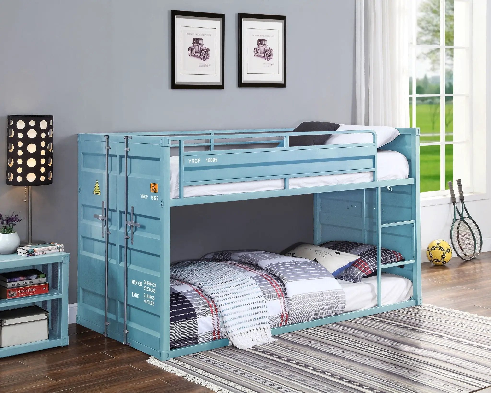 Cargo - Bunk Bed, Sturdy Construction by Unique Piece Furniture