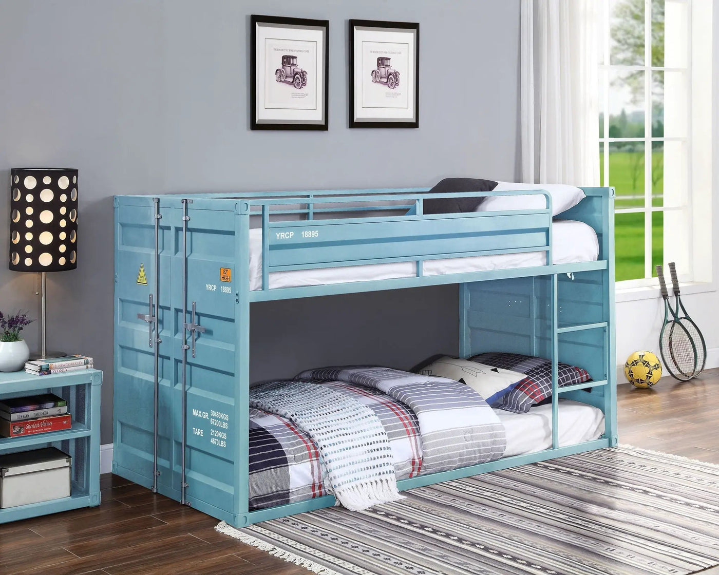 Cargo Twin Over Twin Bunk Bed by HouseOfZazla