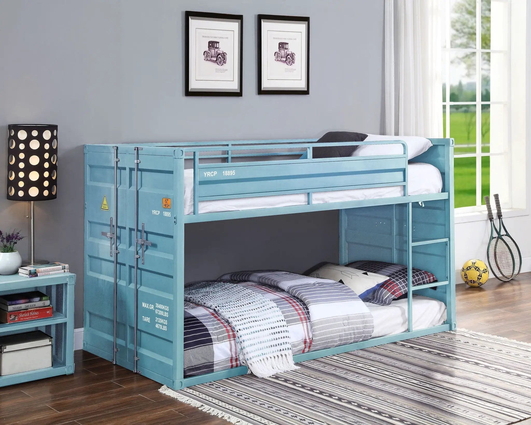 Cargo Twin Over Twin Bunk Bed by HouseOfZazla