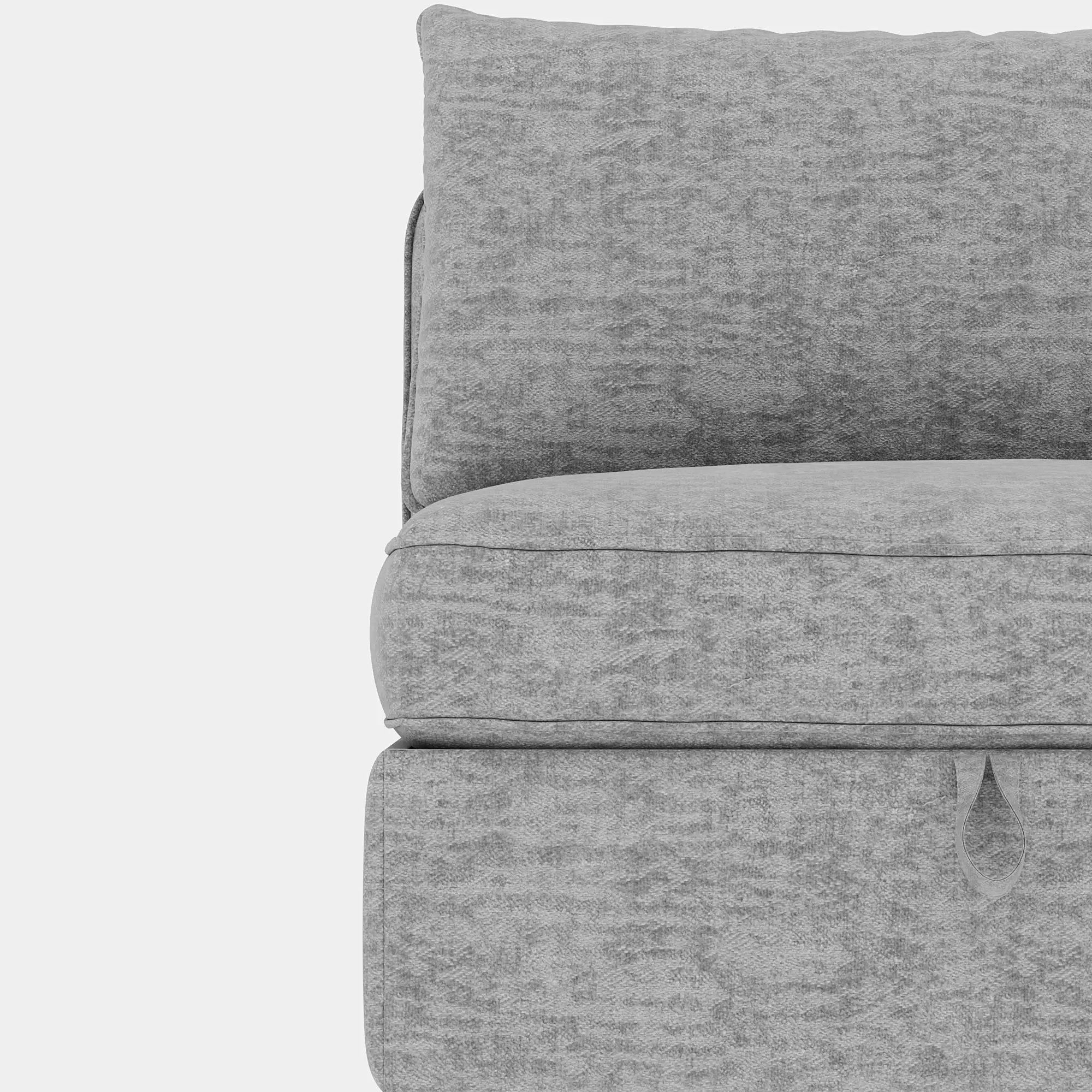 Modular Sectional Sofa, Convertible Sofa Seat With Storage by HouseOfZazla