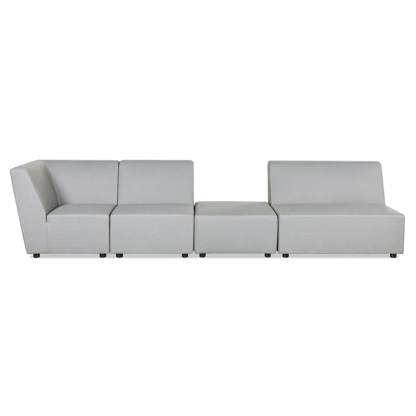 Cleo - Modular Upholstered Deep Seating Patio Corner Chair Axroma Olefin by HouseOfZazla