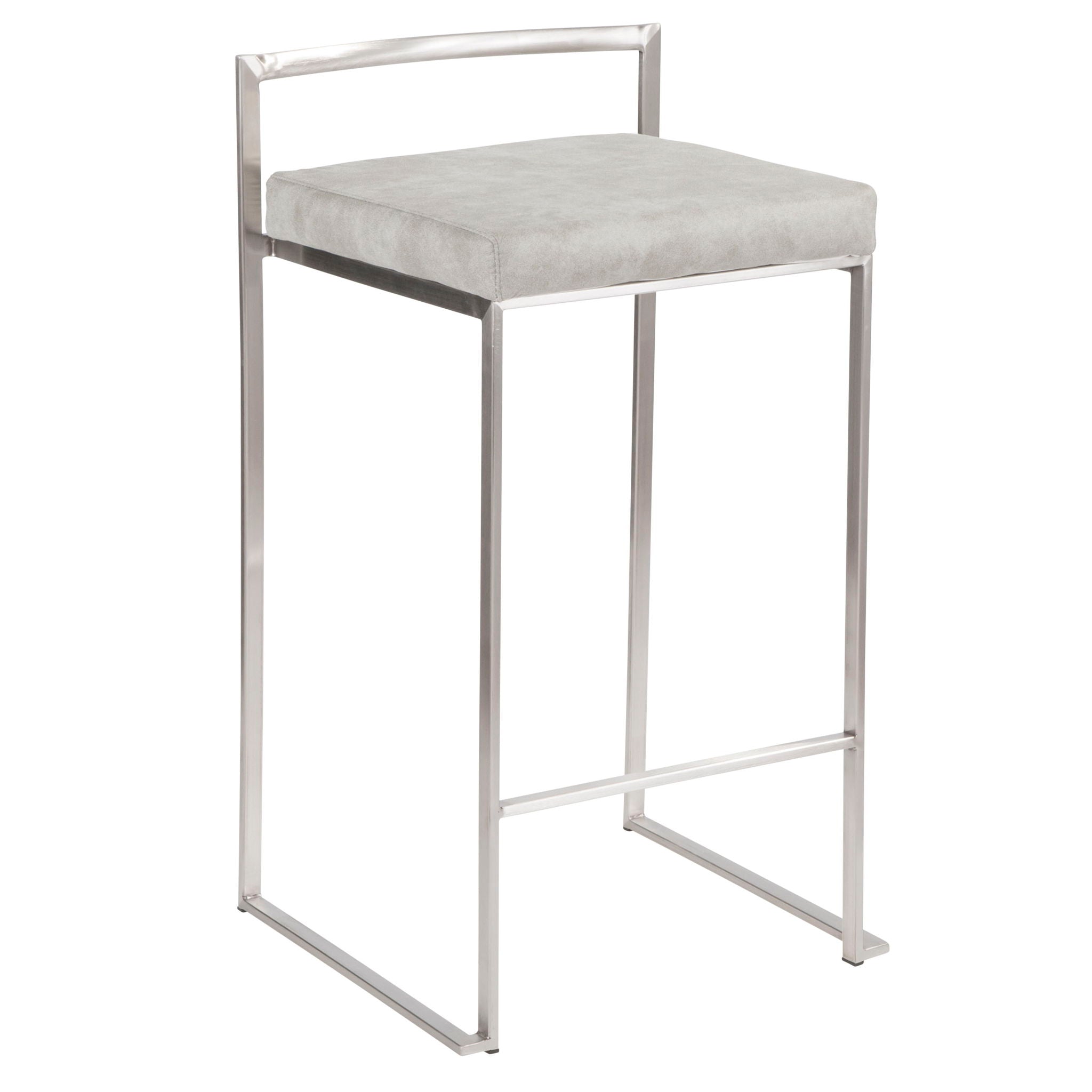 Fuji - Contemporary Elegant Stackable Counter Stool Set by HouseOfZazla
