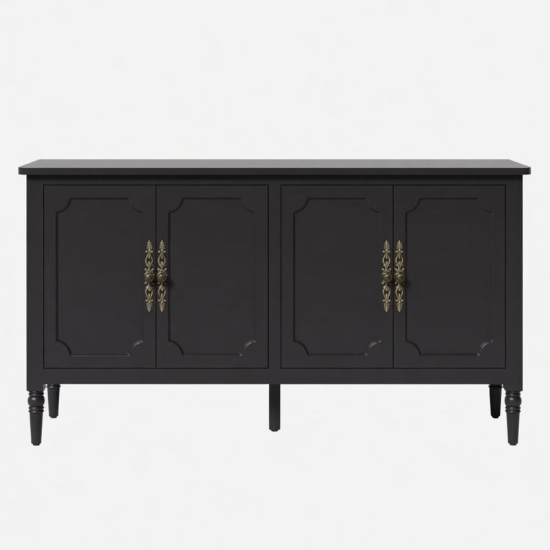 Vintage Buffet Cabinet With Adjustable Shelves by HouseOfZazla