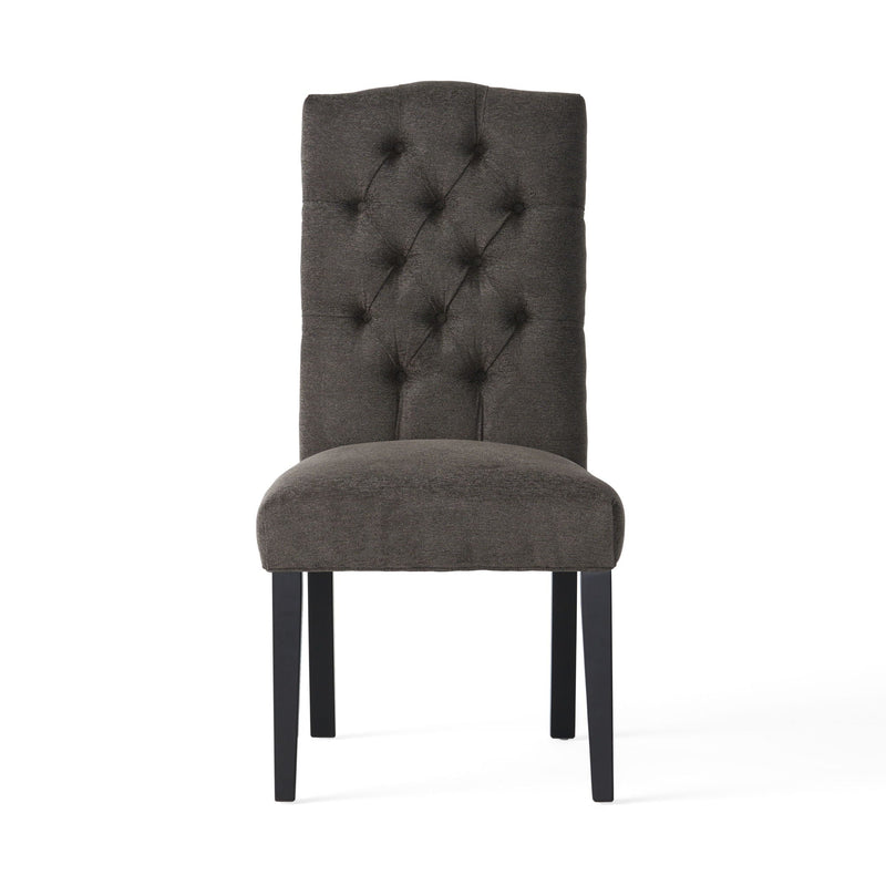Harriet Tufted Dining Chair With Button Tufting And Diamond Stitching by HouseOfZazla