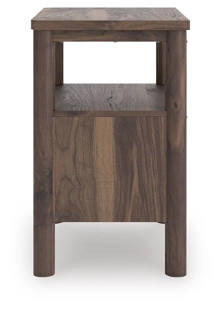 Pamytta - One Drawer Night Stand - Brown by Unique Piece Furniture
