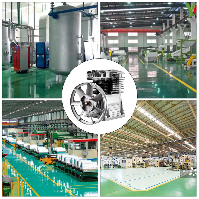 Air Compressor Pump, 3HP 11CFM, Industrial Twin Cylinder by HouseOfZazla