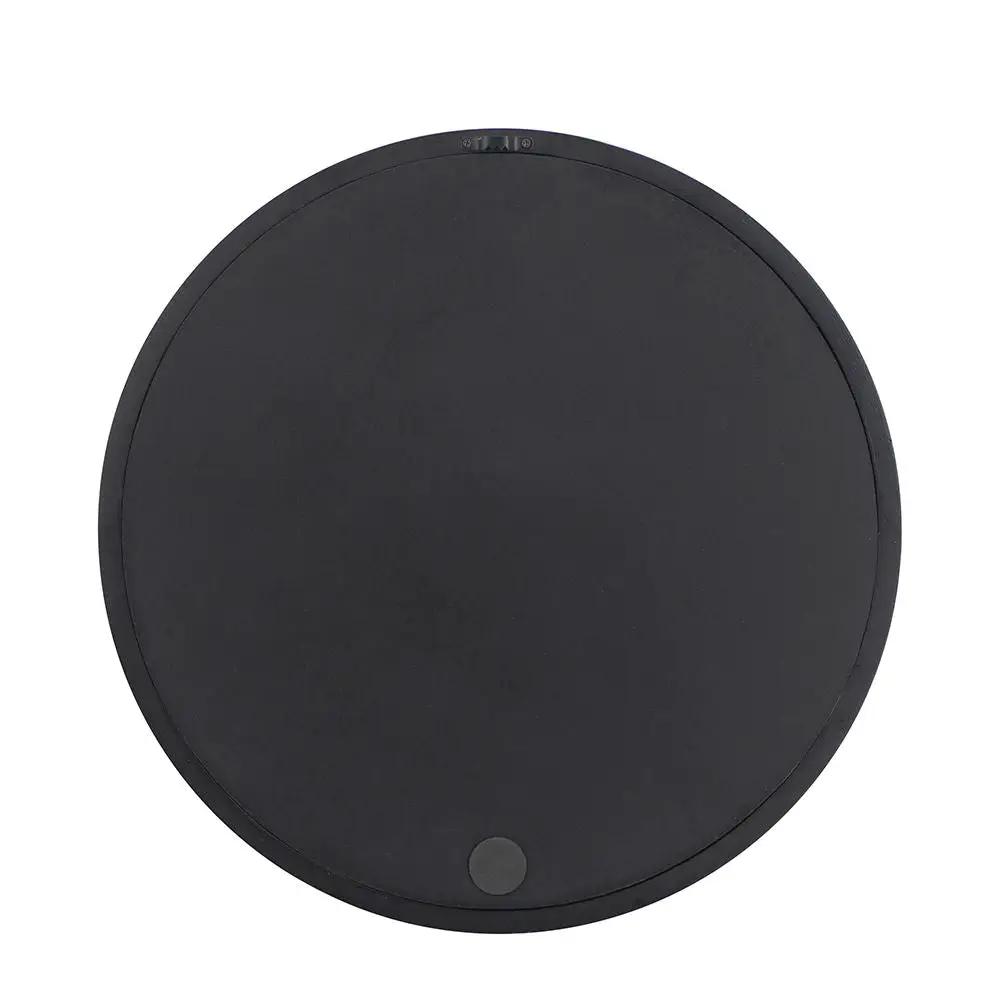 Circle Wall Mirror With Wooden Frame for Living Room by HouseOfZazla