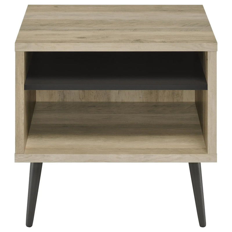 Welsh 2-piece Coffee and End Table Set Distressed Pine by Unique Piece Furniture