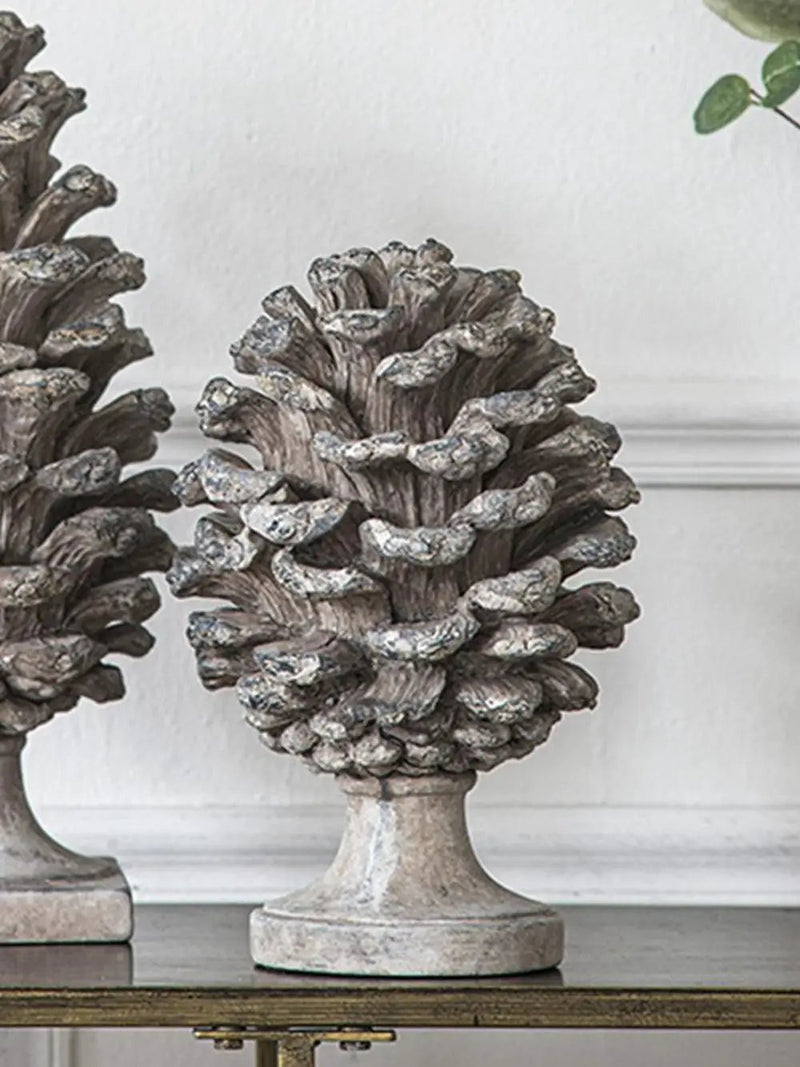 D7x10.5" Table Decor, Pinecone by HouseOfZazla