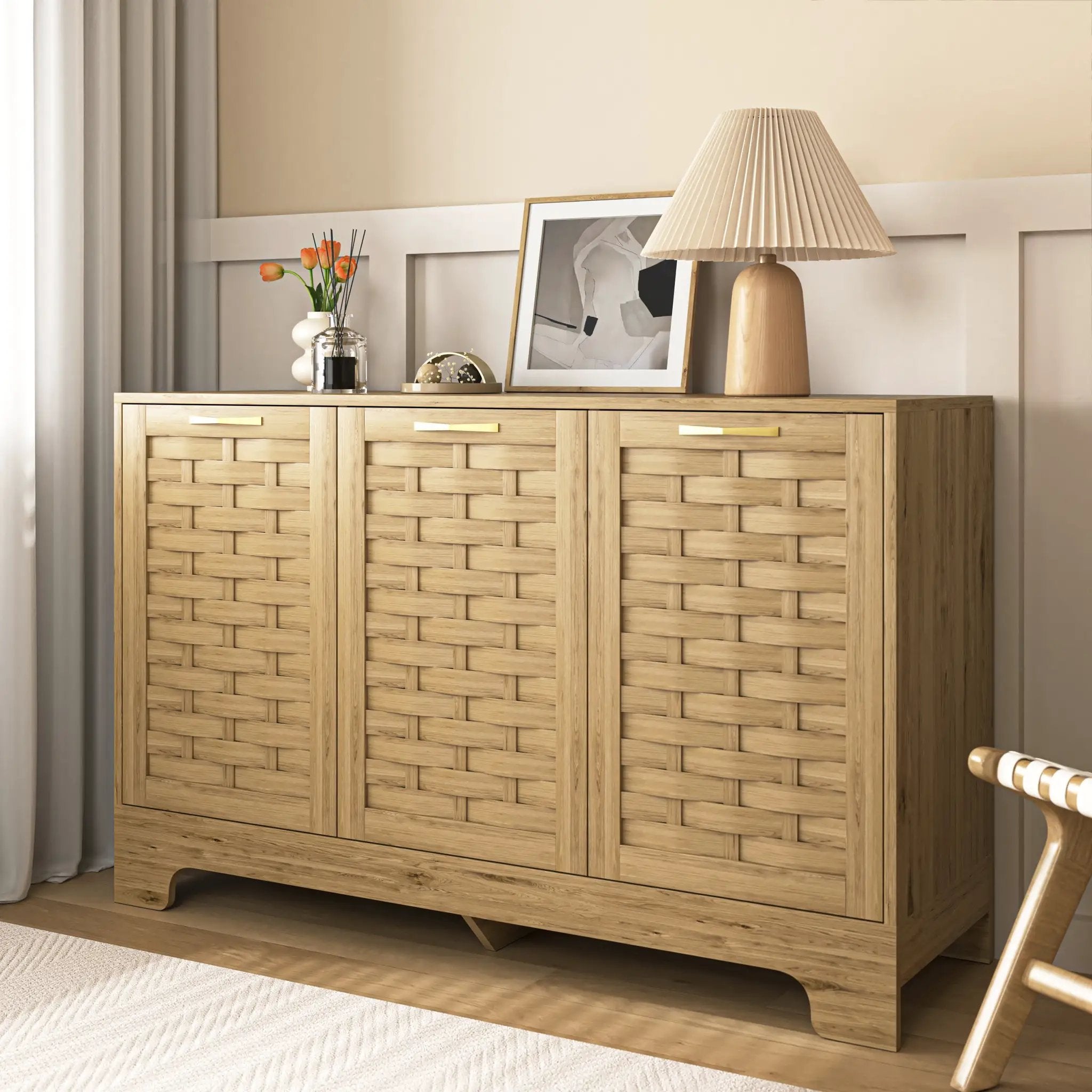 Storage Cabinet with 3 Doors by HouseOfZazla