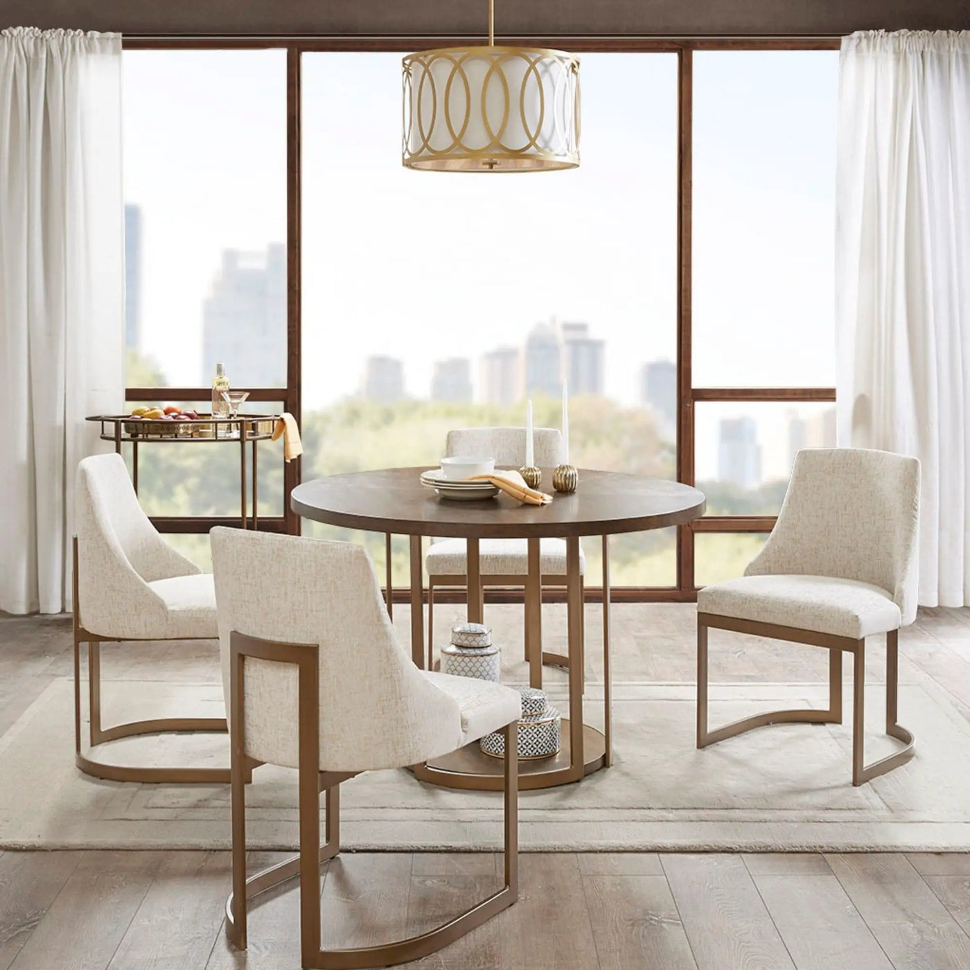 Contemporary Modern Accent Dining Chairs (Set of 2) by HouseOfZazla