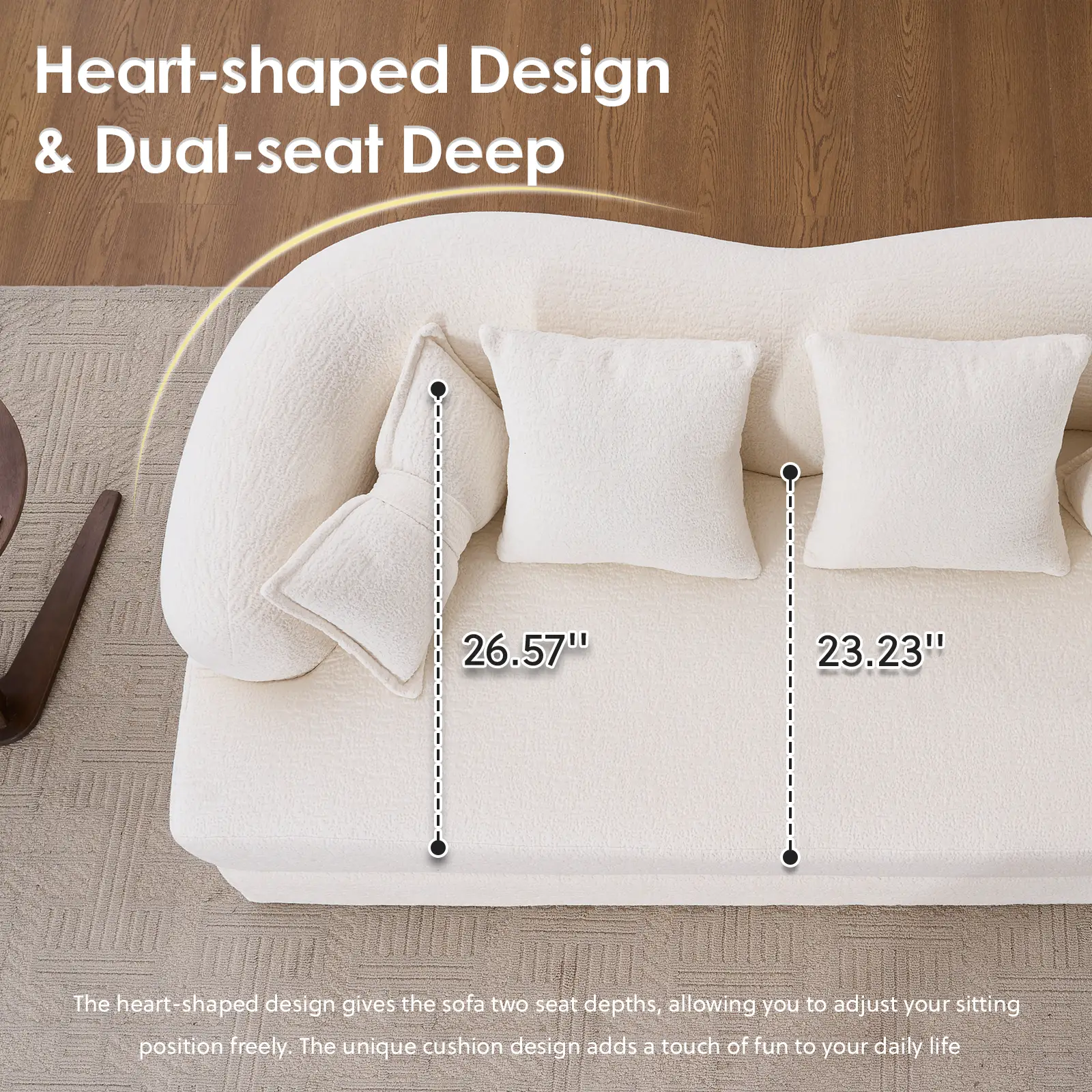 2-in-1 Foldable Sofa Bed with 4 Pillows by HouseOfZazla