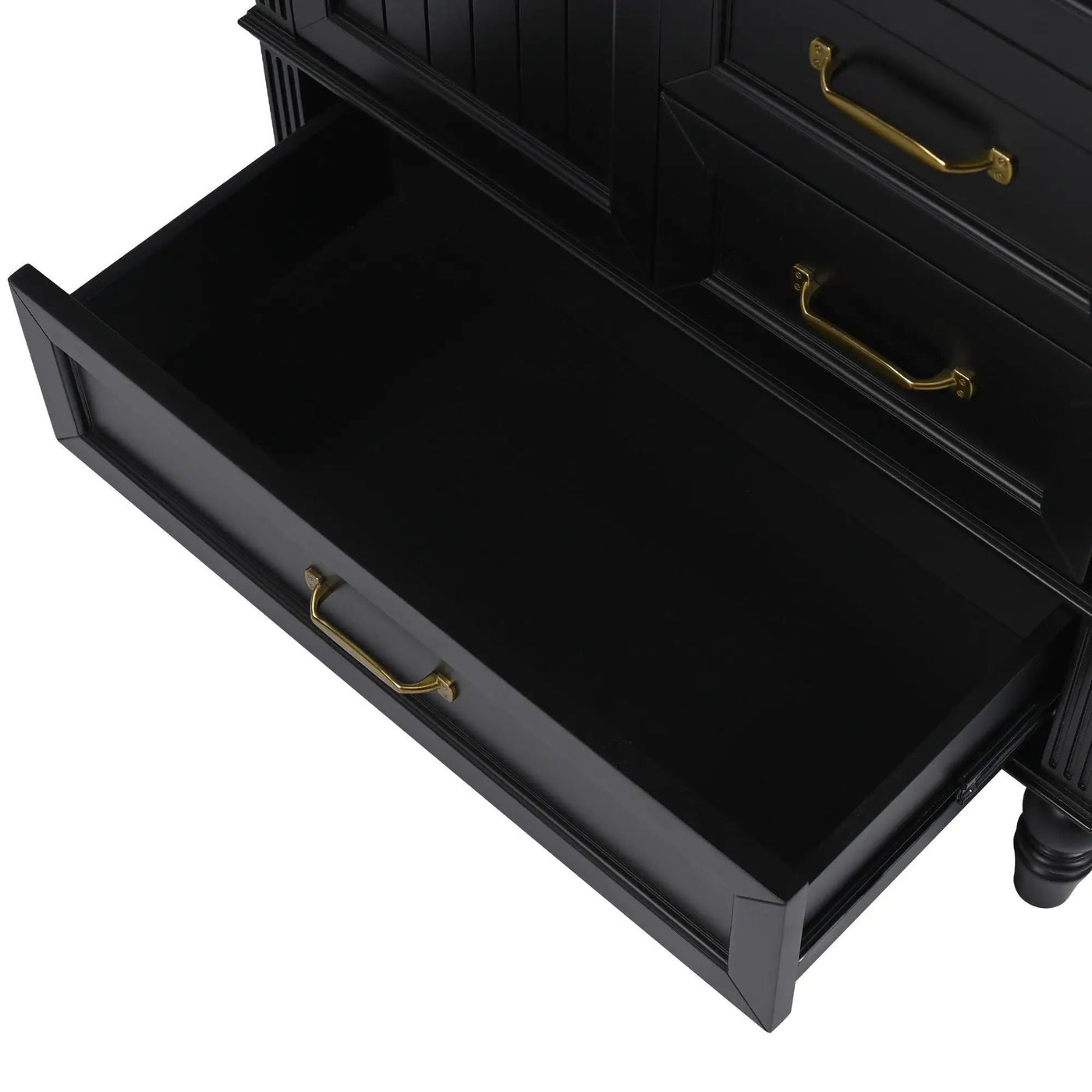 30" Bathroom Vanity With Sink, 3 Drawers, Adjustable Feet by HouseOfZazla