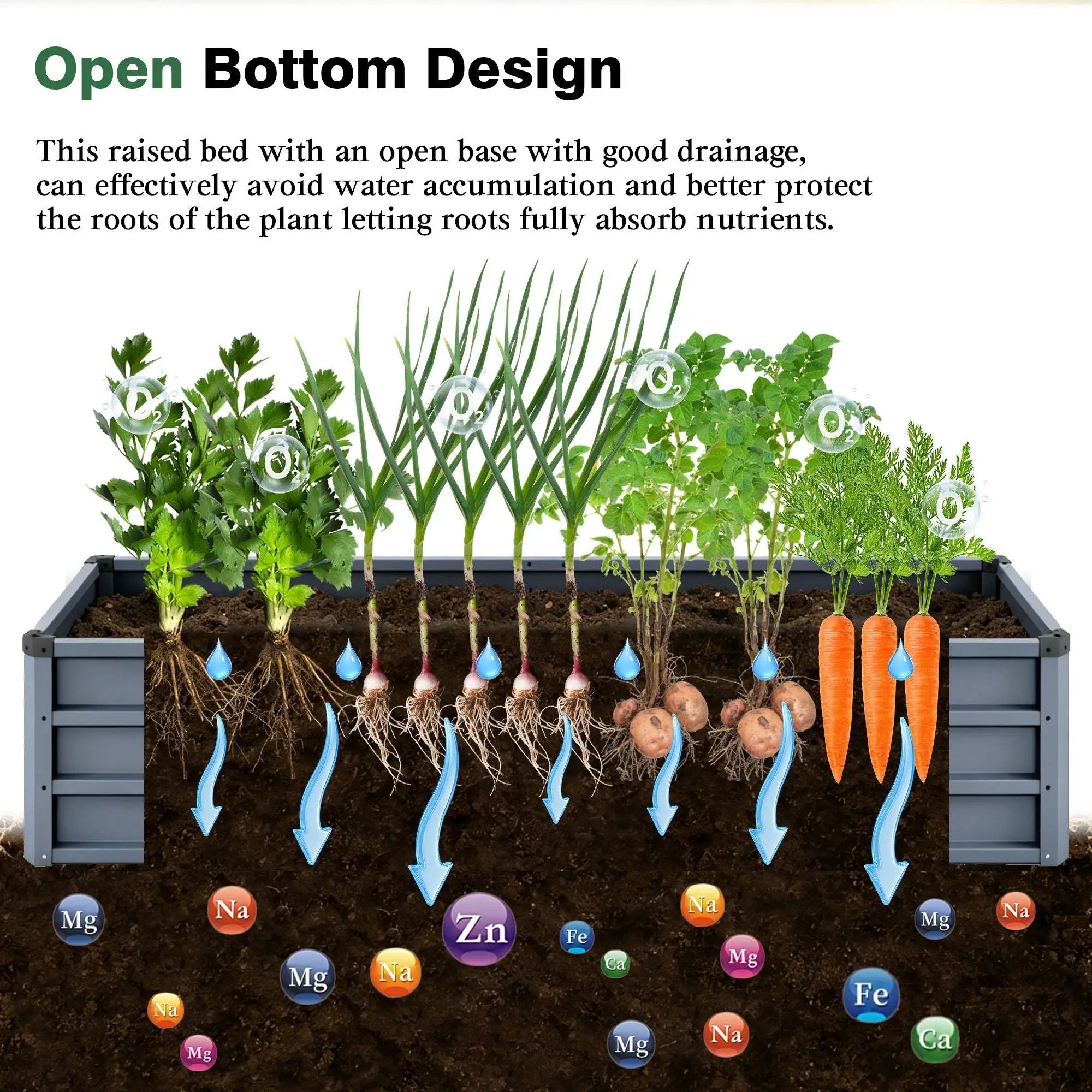 Large Garden Bed For Outdoor by Unique Piece Furniture