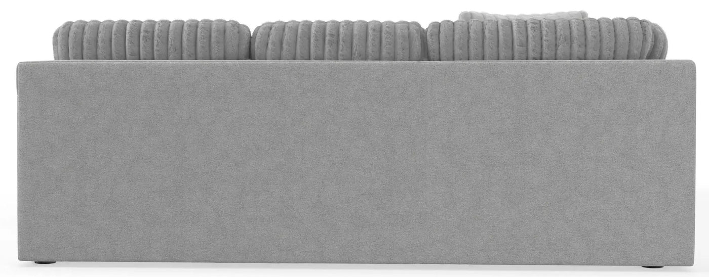 Logan - Upholstered Sectional With Comfort Coil Seating And Accent Pillows Included by Unique Piece Furniture